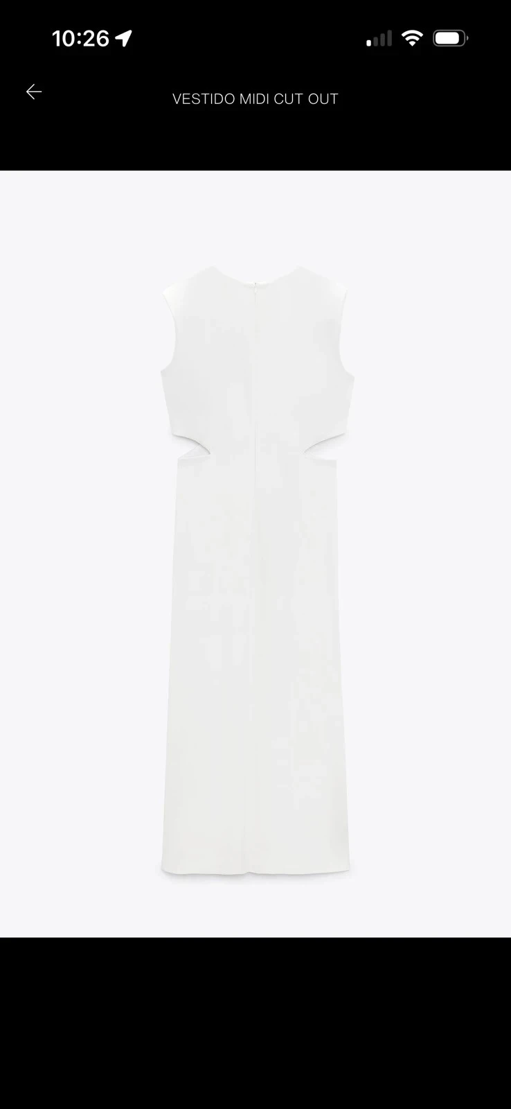 Midi Cut Out Dress by Zara – photo 4